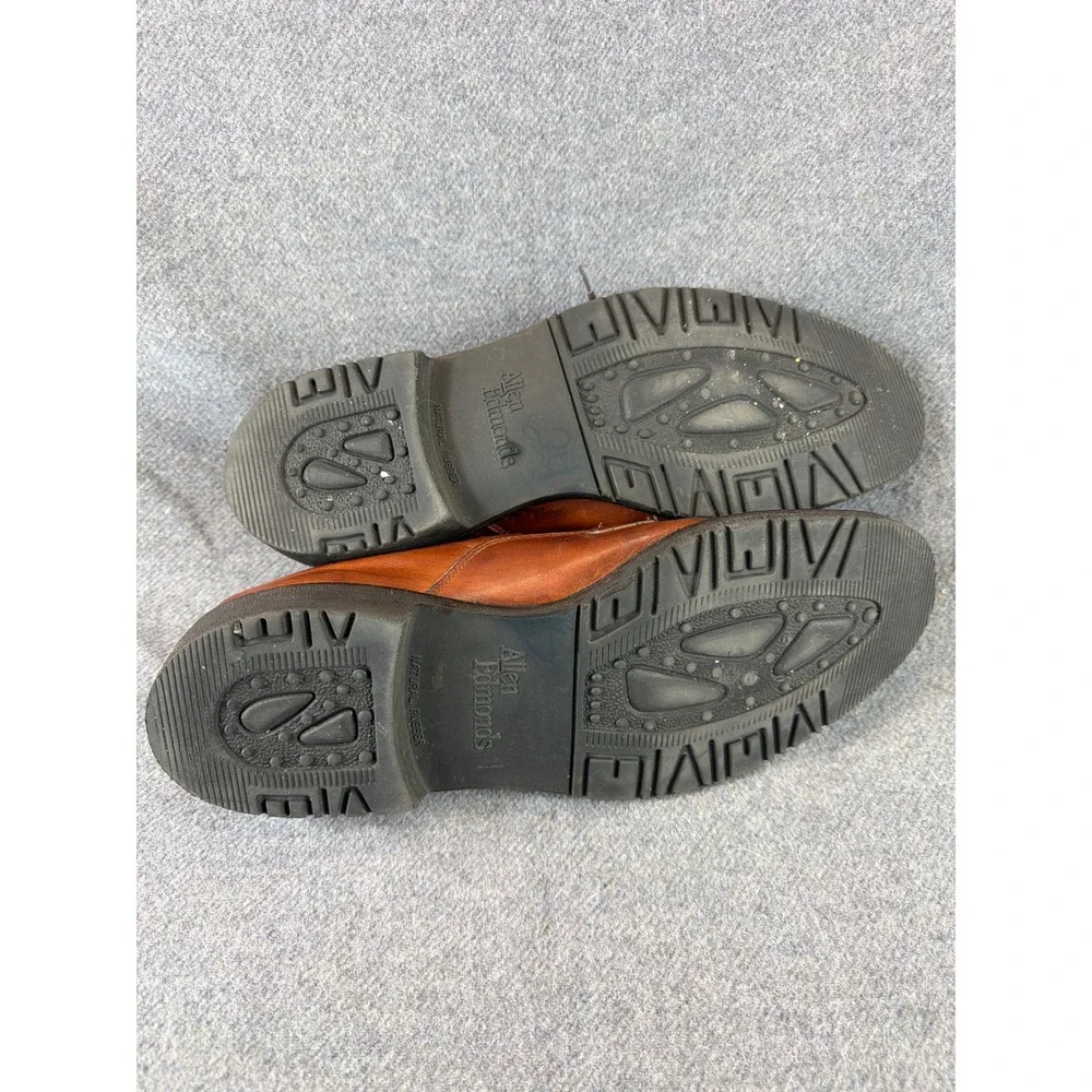 Allen Edmonds Mapleton Shoes Mens 12D‎ Brown Leather Split Toe Derby USA Made